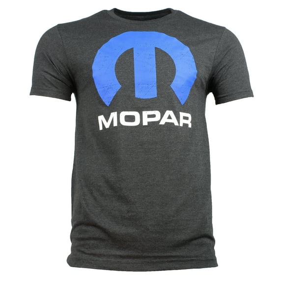 H3 Sportgear Mens Mopar Short Sleeve Graphic T-Shirt (Charcoal Heather, Small)