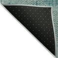 thumbnail image 3 of Addison Rugs Chantille Indoor/Outdoor Transitional Geometric Teal Washable Rectangle Rug, 8' x 10', 3 of 6