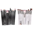 thumbnail image 2 of Makeup Brushes 15Pcs Professional Makeup Brush Set Foundation Face Powder Blush Eyeshadow Brushes, 2 of 3