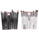 thumbnail image 2 of Makeup Brushes 15Pcs Professional Makeup Brush Set Foundation Face Powder Blush Eyeshadow Brushes, 2 of 3