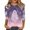 A-Light Purple168, variant on Jamsmile Women T-Shirts Halloween Ghost Print Three Quarter Length Sleeve T Shirt Casual Summer Tops Round Neck Tee Shirts