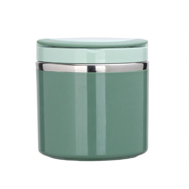 MesaSe Portable Stainless Steel Breakfast Cup Soup Bowl Thermal Storage Container SeaLED Bento Box with Handle