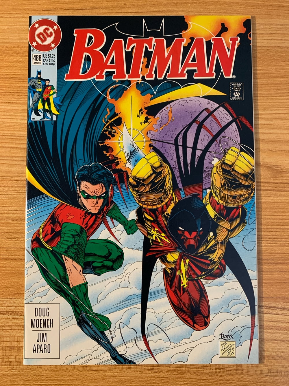 Cover of Batman #488