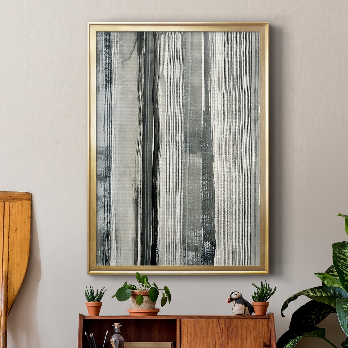 Differing Parallels II Premium Framed Print, in Gold, Black, or Silver - Ready to Hang