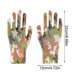 thumbnail image 2 of Guantes de jardinería transpirables con revestimiento de goma para mujer | Resistentes a la abrasión y antiarañazos | Guantes multiusos para exteriores | 1 par, 2 of 6
