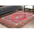 thumbnail image 2 of Red Rugs, Turkish Rugs, Area Rugs, Classic Rug, Vintage Style Rug, Outdoor Rug, Office Decor Rug, Bohemian Rugs, Car Mat Rug, Colorful Rug, 3.3'x6.5' - 100x200 cm, 2 of 8