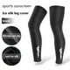 thumbnail image 2 of Compresión deportiva Mangas largas para piernas Protección solar Mangas para piernas de seda helada para correr Baloncesto Fútbol Ciclismo Fitness ANGGREK Otros, 2 of 8