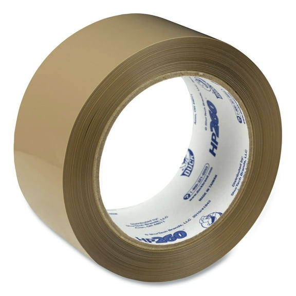 Duck 299009 HP260 1.88 in. x 60 yards 3 in. Core Packaging Tape - Tan (1-Roll)