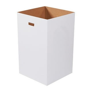 22.3 gallons Cardboard Trash Bin, Reusable, Recyclable and Disposable Trash  Cans