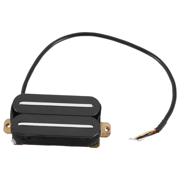 High Output Pickup Dual Hot Rail Humbucker Pickups Ceramic Electric Guitar Pickup Humbucker,1 * Humbucker Pickup,black