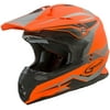 GMAX MX-86 Revoke MX Offroad Helmet Matte Orange/Black XL