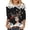 Black, variant on HXWCHs Women's Solid Bamboo Blend Solid Tee Festive Holiday Themed Casual Crewneck Tee Short Sleeve top for Women Cozy Comfort Wear and Daily Outfits with Seasonal Print XL Black