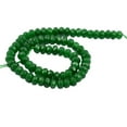 thumbnail image 4 of 5x8mm bosque verde piedras preciosas facetadas Jade Rondelle sueltas DIY 15 pulgadas Zulema Los granos flojos del espaciador, 4 of 5