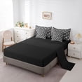 thumbnail image 5 of Feelyou Bohemian Damask Twin Bedding Sets 7-Piece, Gothic Cat Bedding Comforter Set, 5 of 8