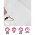 thumbnail image 6 of Easter Bunny Kitchen Dish Towels for Drying Dishes Set of 4, Spring Daisy Botanical Leaves Brown Wood Waffle Weave Microfiber Hand Tea Bathroom Towels Quick Dry & Absorbent Towel 15.7x23.6, 6 of 7