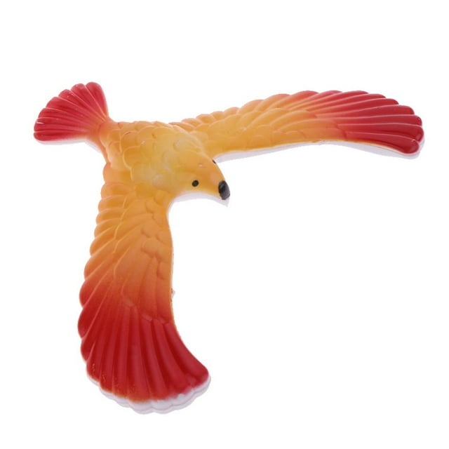 Amazing Balancing Eagle With Stand Bird Desk Educational Toys Kids Gift Exploring Physical Bird Model