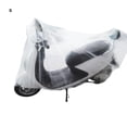 thumbnail image 1 of Soumake Housse de Moto Résistante à l'Usure et à la Poussière, Transparente, Portable et Imperméable, Accessoires de Vélo, 1 of 8