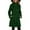 Army Green-Athletic-Women, variant on Zedker Trench Coat Womens Pea Coats for Women Thicken Wool Single Breasted Mid-Long Thicken Wool Trench Coat with Belt Green L