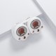 thumbnail image 1 of Ventilador De Cuello Cat Claw Neck Fan Bladeless 3 velocidades 1500mAh Carga USB para deportes (Blanco), 1 of 8
