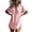 AM13-Pink, variant on Lumtrix Women Cotton Linen Swimsuit Coverup Shirt Dressy Casual Button Down Bathing Suit Cover Up Beach Vacation Tops Red S