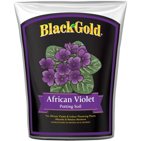 Black Gold 1410502 8 QT P 8 Quart African Violet Potting