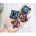 thumbnail image 3 of Juego de alfileres esmaltados coleccionables Mega Man con 4 alfileres, oficial de Capcom, 3 of 7