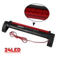 thumbnail image 1 of Barra de luces de freno LED de 12 V y 32 LED para coche, luz de señal de estacionamiento trasera, luz de advertencia de parada de montaje alto para camión, universal, 24283240LED, 24LED, 1 of 5
