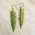 thumbnail image 3 of CNKOO Leaf Earrings Simple Tassel Earrings, 3 of 5