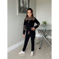 thumbnail image 1 of conjunto sudadera mujer abrigo invierno (4 a 12) punto crepe Deng Xun unisex, 1 of 2