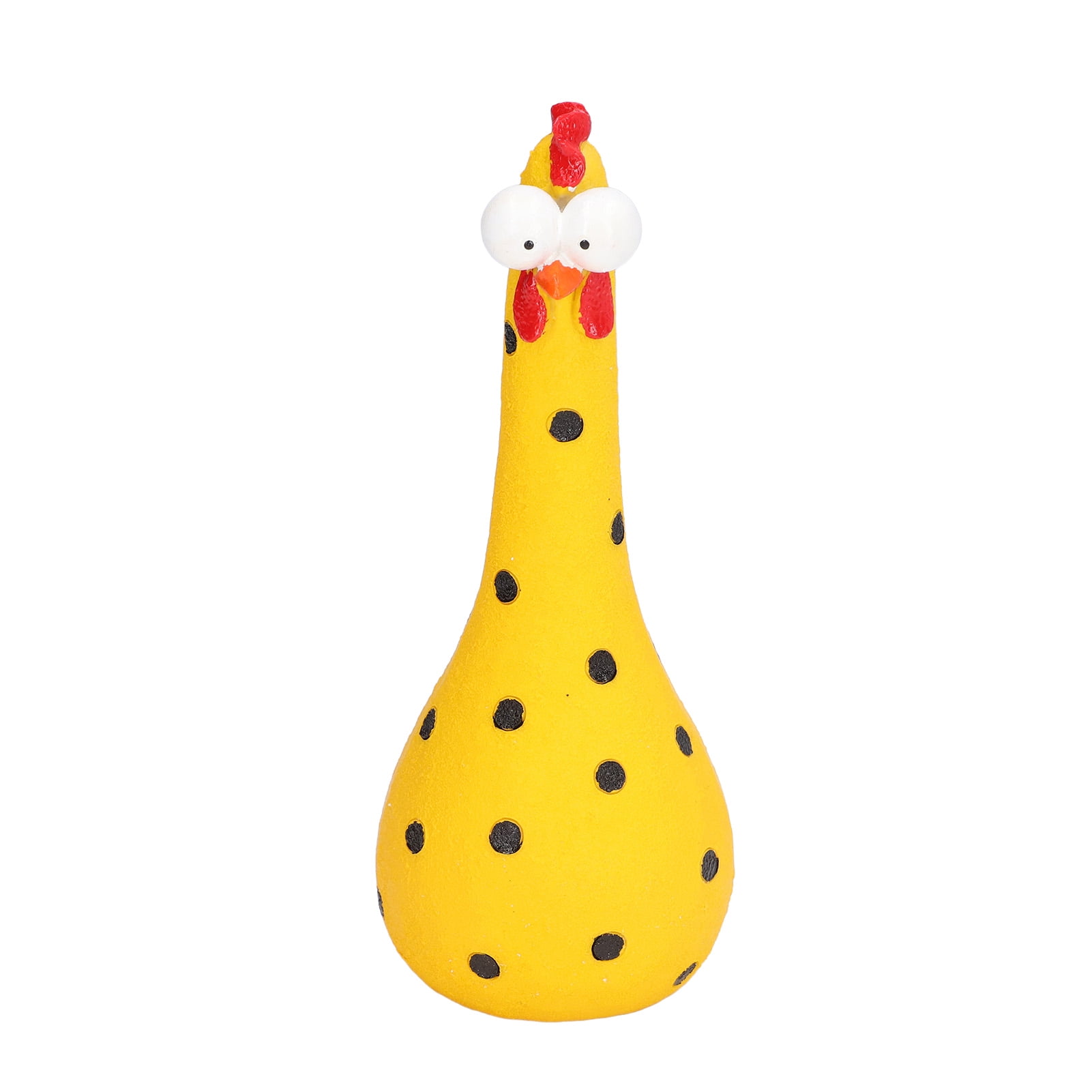 ESTINK Outdoor Animal Statues,Chicken Statue Long Neck Microlandschaft