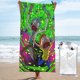 thumbnail image 1 of Toalla de playa Rick y Morty, suave, de secado rápido, resistente a la arena, para piscina, yoga, gimnasio, camping, toallas de baño ligeras, regalo para niños, niñas, niños y adultos, 27,5 x 55, 1 of 8