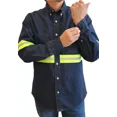 thumbnail image 4 of Camisa De Mezclilla Industrial Reflejante, 4 of 7