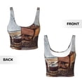 thumbnail image 5 of Lsque Oil Lamp Coffee Beans Printed Women'S Sports Bra, Compression, Moisture Wicking, High-Impact Sports Bra For Women,Supportive sports bra-X-Large, 5 of 9