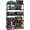 48x24x72 Inch, variant on 60 x 24 x 78 Inch Heavy Duty Storage Shelves, 2500 lbs Adjustable Metal Shelving Unit for Garage, Warehouse and Pantry Organization