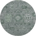 thumbnail image 2 of Addison Rugs Mayfield Premium Machine Washable Traditional Global Aloe Round Rug, 8' X 8' Machine Washable Traditional Global Aloe Oversized Sherpa Throw Blanket, 2 of 6