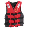 thumbnail image 1 of Chaqueta de natación DYNWAVEMX Chaleco de flotabilidad con silbato Rojo, 1 of 8
