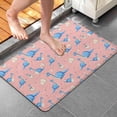 thumbnail image 4 of Pink Cartoon Dinosaurs Eggs Pattern Bathroom Rugs Mat,Non Slip Microfiber Bathroom Rug,Rubber Backing,Soft Bathroom Mats for Bathroom Floor,Tub and Shower,20x32in(50x80cm), 4 of 5