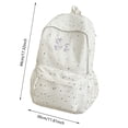 thumbnail image 4 of Teen Girls Backpack For School Sparkly Starry Backpack With Pendant Lightweight Laptop Compatible Casual Travel Bookbag, 4 of 5