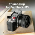 thumbnail image 3 of Thumb Grip for Fujifilm X-M5 Camera, Aluminum Alloy Metal Thumb Up Grip Thumb Rest Support Grip with Anti-Scratch Silicone Pad for Fujifilm X-M5, 3 of 11