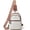 Beige, variant on 7L Sling Bag for Women, Faux Leather Crossbody Fanny Pack - Lightweight Chest Bag for Travel, Hiking & Shopping,Red Bag