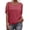 #122-Pink, variant on Womens Cold Shoulder Tops Banded Bottom Boat Neck T Shirts Summer Sexy Casual Loose Fit Clothes 2026