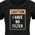 thumbnail image 3 of Instant Message - Caution I Have No Filter - Women's Any Way Dress, 3 of 7