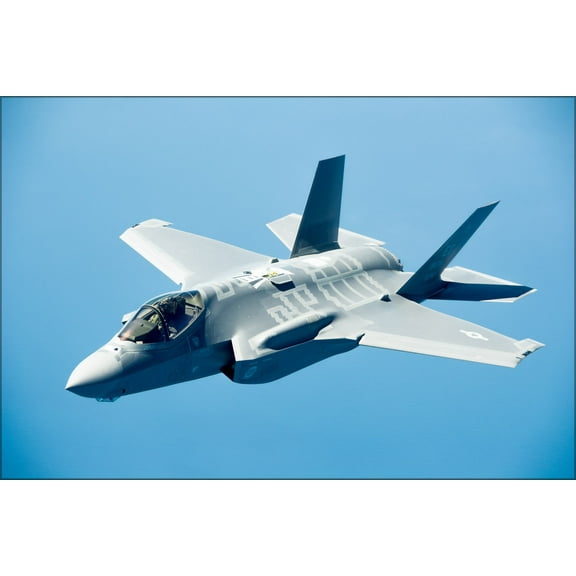 24"x36" Gallery Poster, F-35A Lightning II 58th Fighter Squadron, 33rd p1