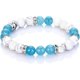 thumbnail image 1 of Pulsera elástica de cristal curativo de piedra natural de 8 mm para la ansiedad St, 1 of 5
