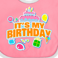 thumbnail image 4 of Inktastic It's My Birthday Boys or Girls Baby Bib, 4 of 4