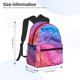 thumbnail image 2 of Easygdp Rainbow Glitter Cute Mochila Casual para Portátil, Mochila para Escuela, Viajes, Negocios, 2 of 6