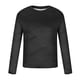 thumbnail image 5 of Blusas y camisas de manga larga con cuello redondo para hombre, blusa informal de manga larga con cuello redondo y estampado de rayas, blusa de poliéster para hombre, 5 of 5