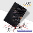 thumbnail image 2 of TECH CIRCLE Case for Amazon Fire HD 10 Tablet (9th/7th/5th Generation,2019/2017/2015 Release),PU Leather Stand Folio Case with Pen Holder Elastic Band Protective Auto Wake/Sleep Wallet Case,Lotus, 2 of 7