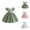 Green, variant on Satin Puff Sleeve Evening Dress – Backless Tie-Up Princess Gown, Luxe Party & Stage Wear, Glamorous Statement Beyond Pink Dress for Girls Simplicity
