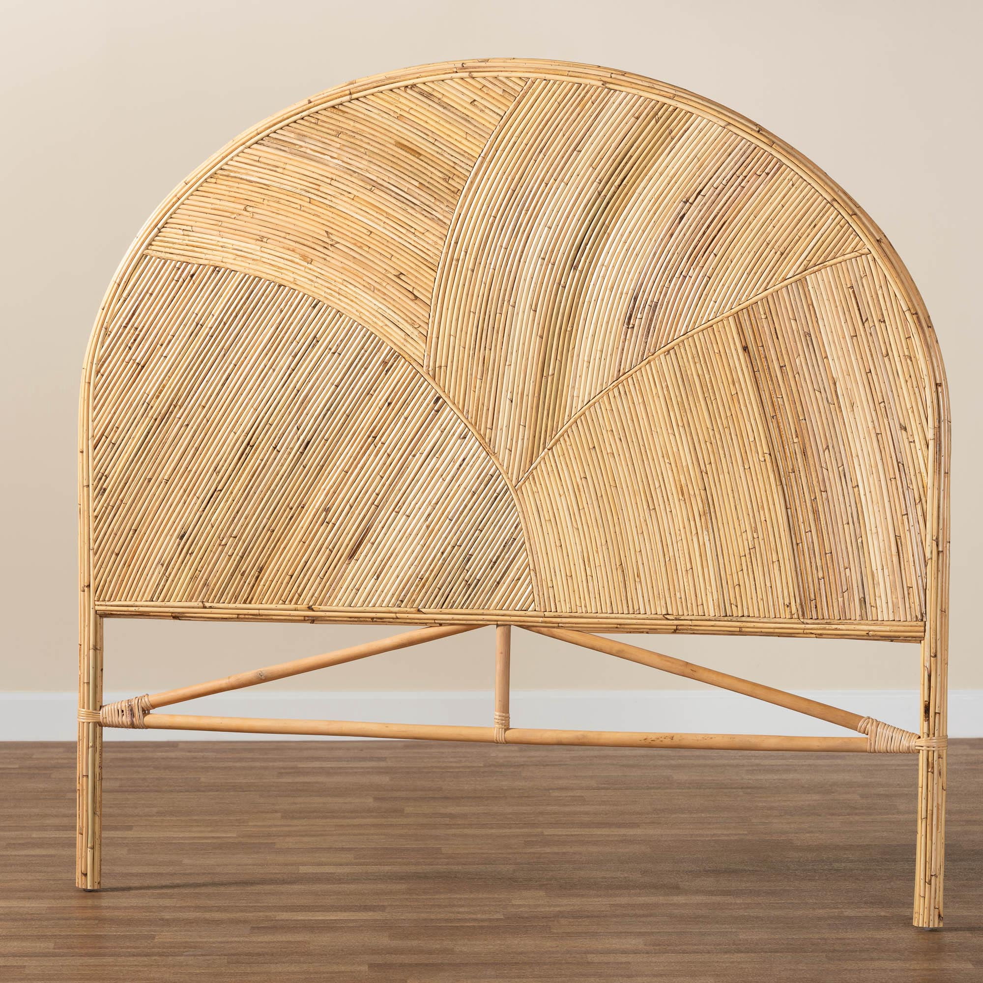 bali & pari Seana Boho Standalone Headboard, Queen, Honey